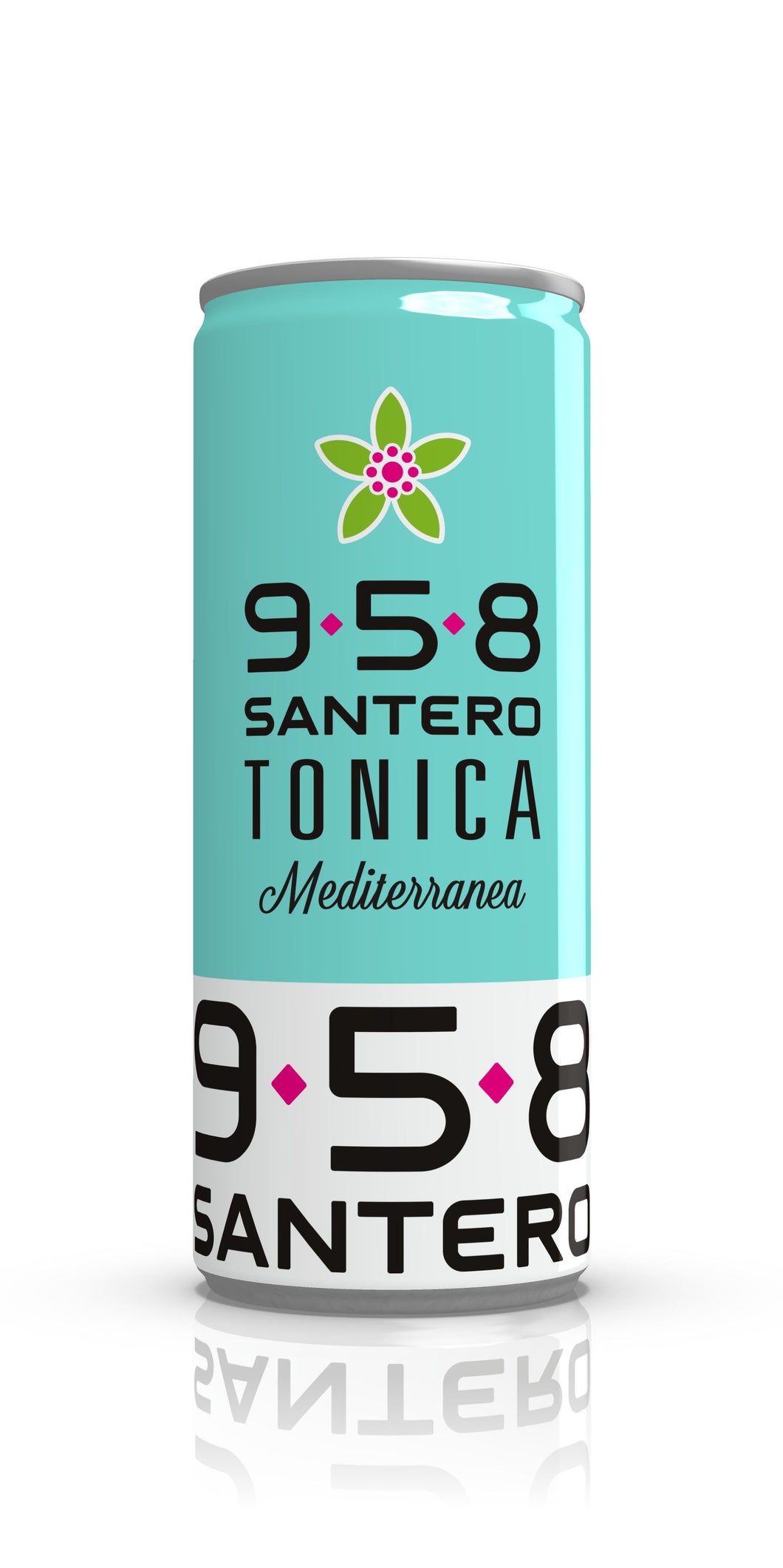Santero 958 tonic water 0,25 0.0% can