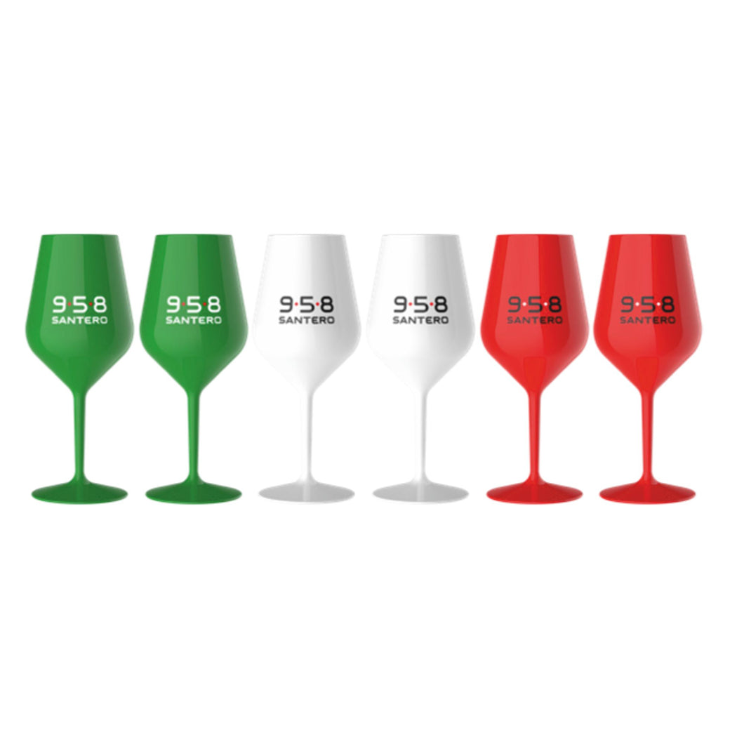 Santero wineglas 