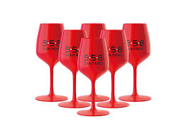 Santero wineglas "Red"