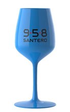 Afbeelding in Gallery-weergave laden, Santero wineglas &quot;Blue&quot;
