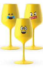 Afbeelding in Gallery-weergave laden, Santero wineglas &quot;emoji&quot;
