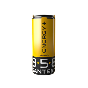 958 Santero energy drank mango 0,25 (tray van 4)